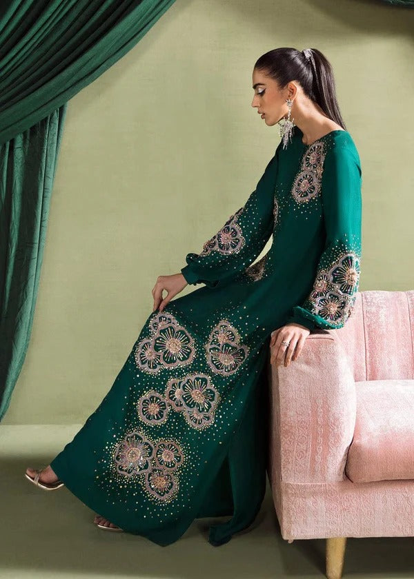 OLIVIA | Kanwal Malik Pure Raw Silk Maxi