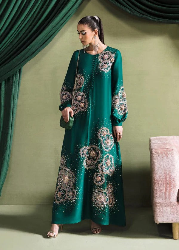 OLIVIA | Kanwal Malik Pure Raw Silk Maxi