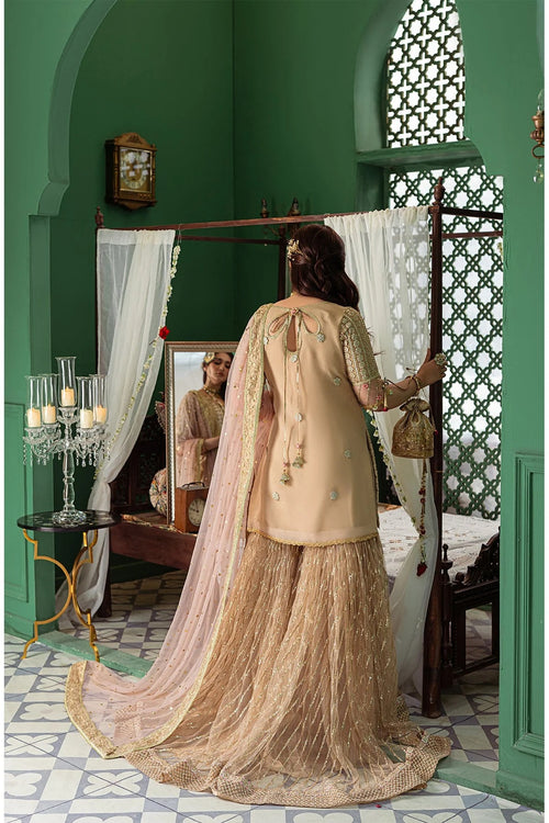 Golden Blush Royale – Festive Couture Set